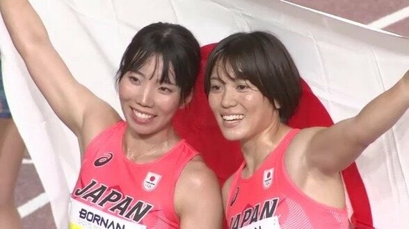 七種競技初の金メダル ！ 田中友梨が金、梶木菜々香が銀でワンツーフィニッシュ【アジア大会】|TBS NEWS DIG