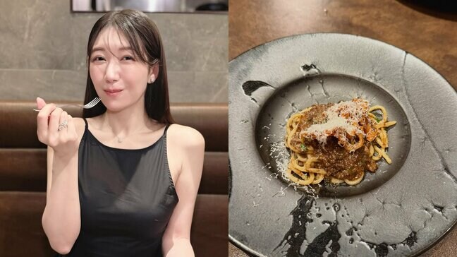 【 穂川果音 】 黒ノースリーブの私服姿で 絶品イタリアンを堪能 「一瞬ボロネーゼ??って思ってしまうくらい旨味がすごいの」|TBS NEWS DIG