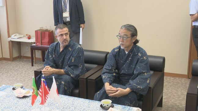 世界のクリエーターが石川県加賀市へ 国境を越えた学びと体験「THU」 開催を前に市を表敬訪問|TBS NEWS DIG