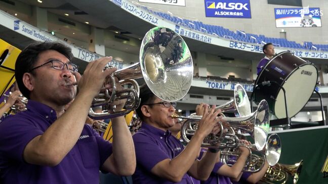 「普段は聴衆に音楽を届ける感じだが きょうは熱量を届ける」東京ドームに響く“日本一の吹奏楽団”の「匠のオト」【現場から、】|TBS NEWS DIG