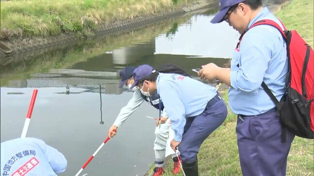梅雨を前に3大河川の水系で堤防などの点検　護岸の崩れや堤防の穴の状況などを確認【岡山】|TBS NEWS DIG