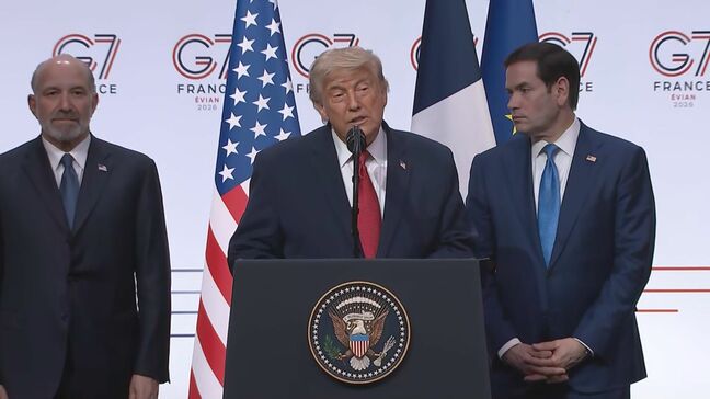 トランプ大統領「すべての国がイランとの合意を歓迎」　資産返還も容認、合意不履行なら「再爆撃」の警告も|TBS NEWS DIG