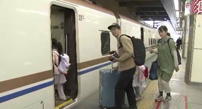 信州の思い出とともに…Uターンがピークに 東京方面に向かう北陸新幹線の指定席は終日ほぼ満席|TBS NEWS DIG