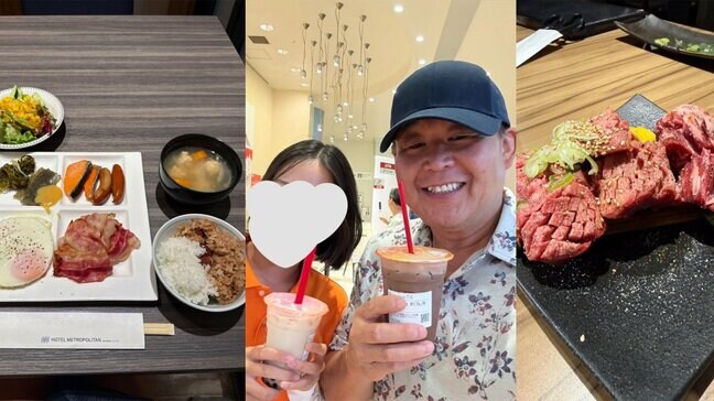 【 花田虎上 】 長女の試合帯同で充実の1日 朝食バイキングから豪華な焼肉まで満喫「お腹がいっぱい過ぎて目が開かない」|TBS NEWS DIG