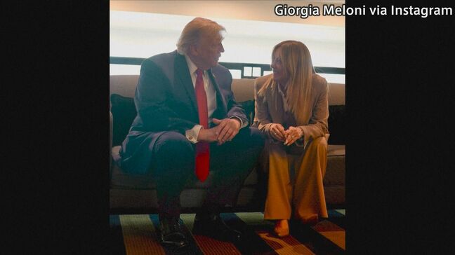 トランプ大統領 イタリア・メローニ首相が「G7サミットで写真を撮ろうと何度も求めてきた」改めて主張|TBS NEWS DIG