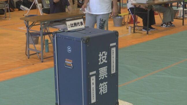 【参院選】 投票進む 前回上回る推定投票率 午後6時現在 鳥取県52.10% 島根県55.64% 選挙区54.79%|TBS NEWS DIG