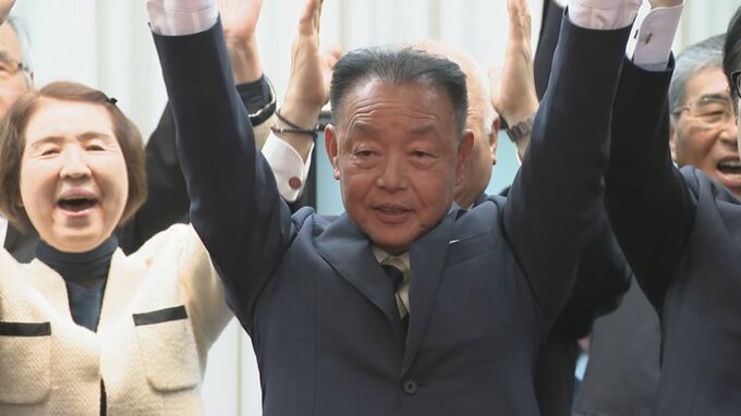 「美祢に全力で取り組みたい」美祢市長選挙　現職・篠田洋司氏(60)再選果たす　|　山口のニュース・天気・防災｜tys NEWS｜ｔｙｓテレビ山口