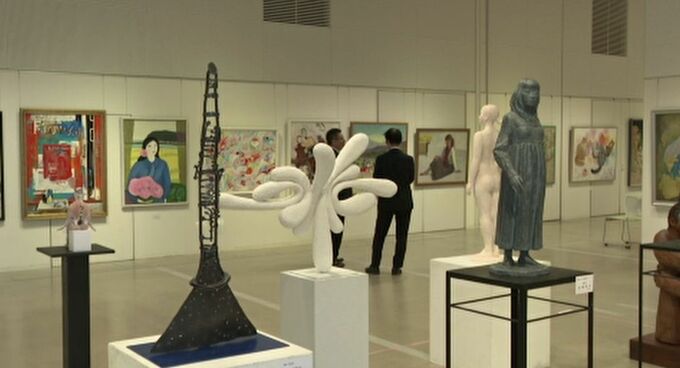 最高賞は能登復興への祈り込めた蒔絵箱 現代美術展小松展が開幕　|　石川県のニュース｜MRO北陸放送