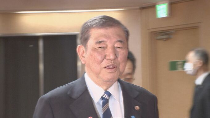 石破総理が自民党本部で森山幹事長ら幹部と会談