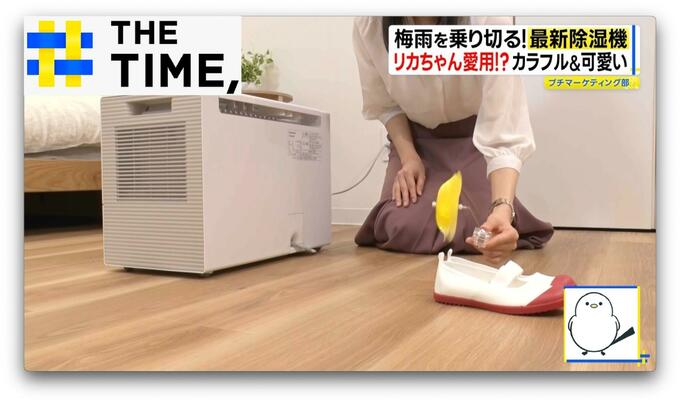 “サーキュレーター付き”や“リカちゃんコラボ”も…梅雨を乗り切る「最新除湿機」【THE TIME,】 |TBS NEWS DIG