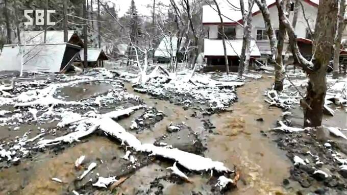 避難指示を65棟⇒29棟に縮小…少なくとも16棟被害の白馬村の土砂災害、水流を変え安全確保、21日からボランティアによる復旧作業開始|TBS NEWS DIG