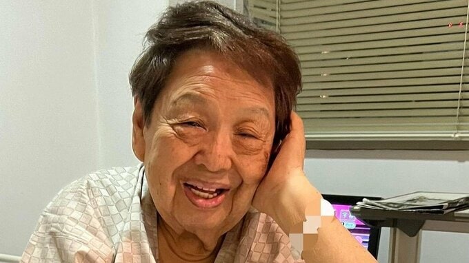 【アキレス腱断裂】高木ブーさん91歳　病室の写真を公開 「明日からリハビリも始まります」|TBS NEWS DIG