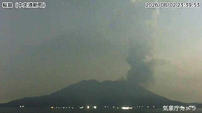 桜島で爆発 噴煙3000ｍその後連続噴火へ　大きな噴石6合目まで飛散【3日の降灰予報】鹿児島|TBS NEWS DIG