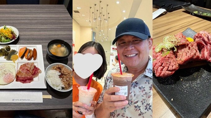 【 花田虎上 】　長女の試合帯同で充実の1日　朝食バイキングから豪華な焼肉まで満喫「お腹がいっぱい過ぎて目が開かない」|TBS NEWS DIG