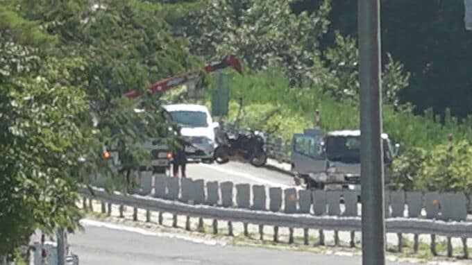 バイク単独事故で男性1人死亡 石川・穴水町の“のと里山海道” 3時間余り通行止め　|　石川県のニュース｜MRO北陸放送