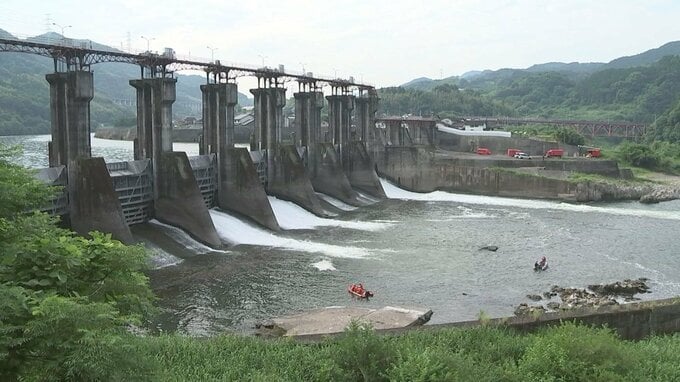 男性作業員行方不明の夜明ダム　1人の遺体が見つかる　大分　|　大分のニュース｜OBS NEWS｜大分放送