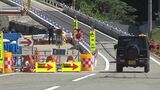 金沢市二俣町の道路陥没 応急復旧工事終え通行再開 元の2車線確保に向けて今後、本格工事の準備　|　石川県のニュース｜MRO北陸放送
