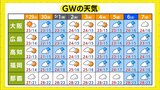 【連休天気】札幌・仙台・東京・大阪・広島・福岡… ゴールデンウィーク全国的にくもりや雨の日多め その理由は|TBS NEWS DIG