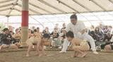 時疾風関も応援 子どもたちの相撲大会で大相撲顔負けの取り組み 宮城・登米市 | 宮城のニュース│tbc NEWS│tbc東北放送