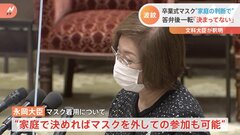 永岡文科大臣、その後一転「決まってない」　卒業式マスク「家庭で決めた人は外して参加も」で波紋| TBS CROSS DIG with Bloomberg