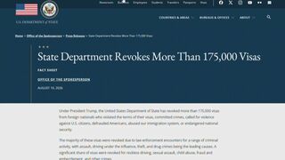 トランプ政権「安全を脅かす外国人を特定」ビザ取り消し17万件超に| TBS CROSS DIG with Bloomberg