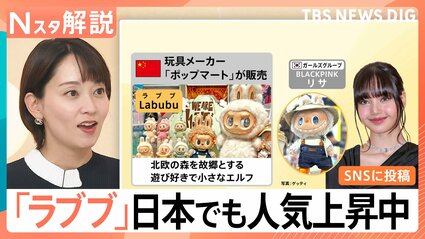 中国発「ラブブ」フィギュア落札額約2200万円 日本の店舗でも大行列