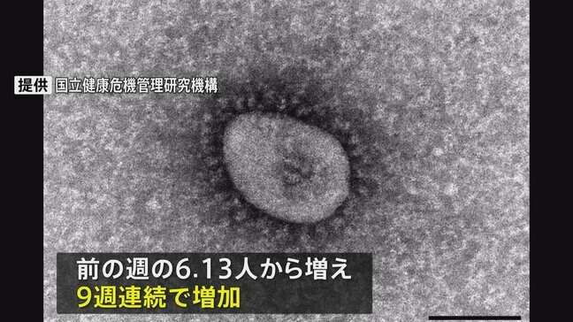 新型コロナ1医療機関あたりの感染者6.30人 9週連続で増加　強いのどの痛みが特徴 新たな変異株「ニンバス」の感染広がる|TBS NEWS DIG