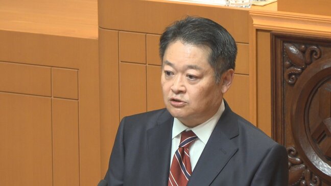「前進をとめるわけにはいかない」長崎知事　3選目指し異例の早さで出馬表明　背景に前回選挙での県連の事実上分裂　山梨|TBS NEWS DIG