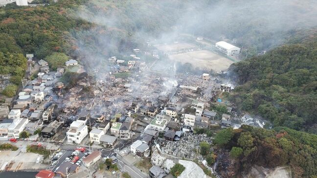大分市佐賀関で大規模火災 住宅など170棟以上延焼中 なぜ被害拡大したのか?強風と飛び火が影響か|TBS NEWS DIG