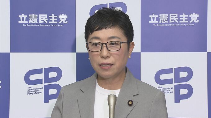 立憲・辻元代表代行「ミスリードだ」選択的夫婦別姓をめぐる与党の主張に反論