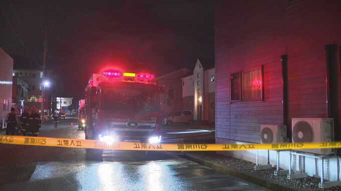 住人から「煙が出ている」と通報 アパートの1室を焼く火事 けが人なし 石川・野々市市　|　石川県のニュース｜MRO北陸放送