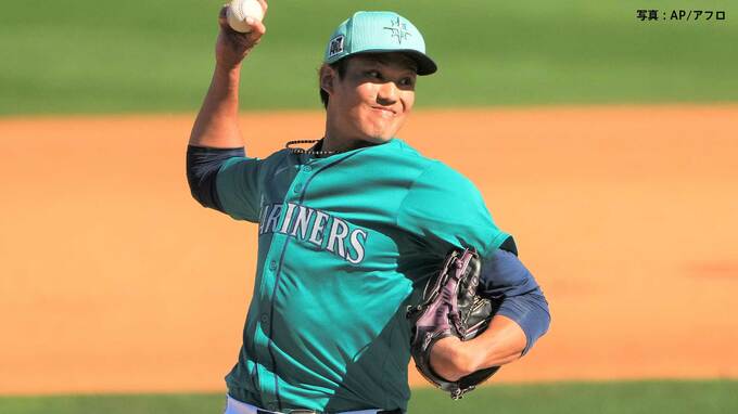 マリナーズ藤浪晋太郎 オープン戦初登板で好投、1回2K無失点 最速は158キロ メジャー昇格へ着実にアピール|TBS NEWS DIG