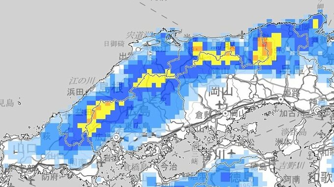 【大雪情報】まだ降るところは？山陰ではあす朝まで山地25㎝・平地15㎝の降雪予想　大雪となる見込み　積雪や路面の凍結による交通障害に注意【大雪と雨のシミュレーション 14日まで】|TBS NEWS DIG