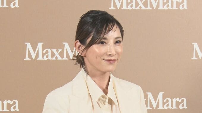 【加藤あい】約８年ぶりの公の場　理想の女性像”自分らしさを持ちしなやかに生きる”|TBS NEWS DIG