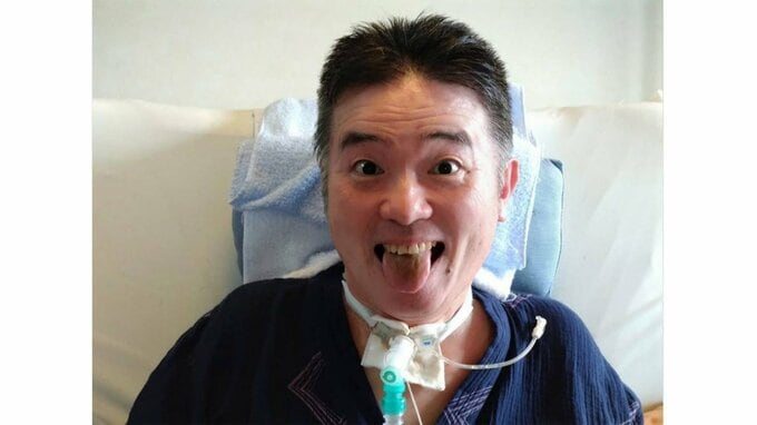 【ニャンちゅう】　声優・津久井教生さん　月に一度の気管カニューレを交換　「９０度に近く曲っている気管カニューレを喉に装着するのはすごいです　先生の技術は素敵です」 【ＡＬＳ闘病】|TBS NEWS DIG