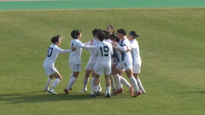 名門・十文字がPK戦で日本航空山梨に破れ2回戦敗退　U17代表の根鈴花李が先制も後半追いつかれる【高校女子サッカー】|TBS NEWS DIG