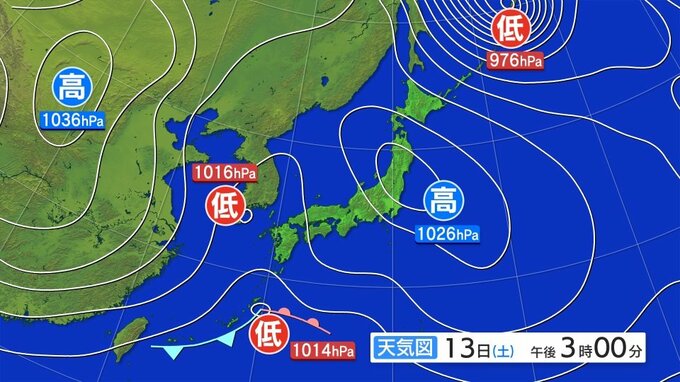 東北日本海側は西よりの非常に強い風が吹き、海上では大しけとなる見込み　暴風と高波及び大雨に関する東北地方気象情報　|　IBC NEWS | IBC岩手放送