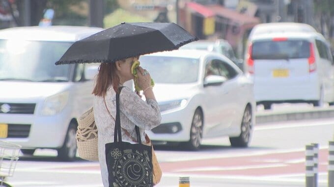 今年初めて熱中症警戒アラート　既に南部35.1度、甲府32.5など　山梨　|　山梨のニュース | ＵＴＹテレビ山梨