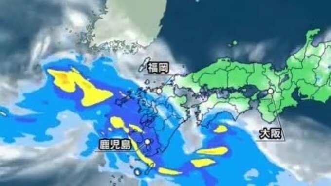 【大雨情報】24時間の降水量「九州南部」で300ミリ予想・「九州北部地方」200ミリ予想　20日夜～21日午前中にかけ大雨災害発生の危険度『急激に高まる』可能性が【雨と雲のシミュレーションや予想あり・最新気象情報】　|　青森のニュース│ATV NEWS│青森テレビ