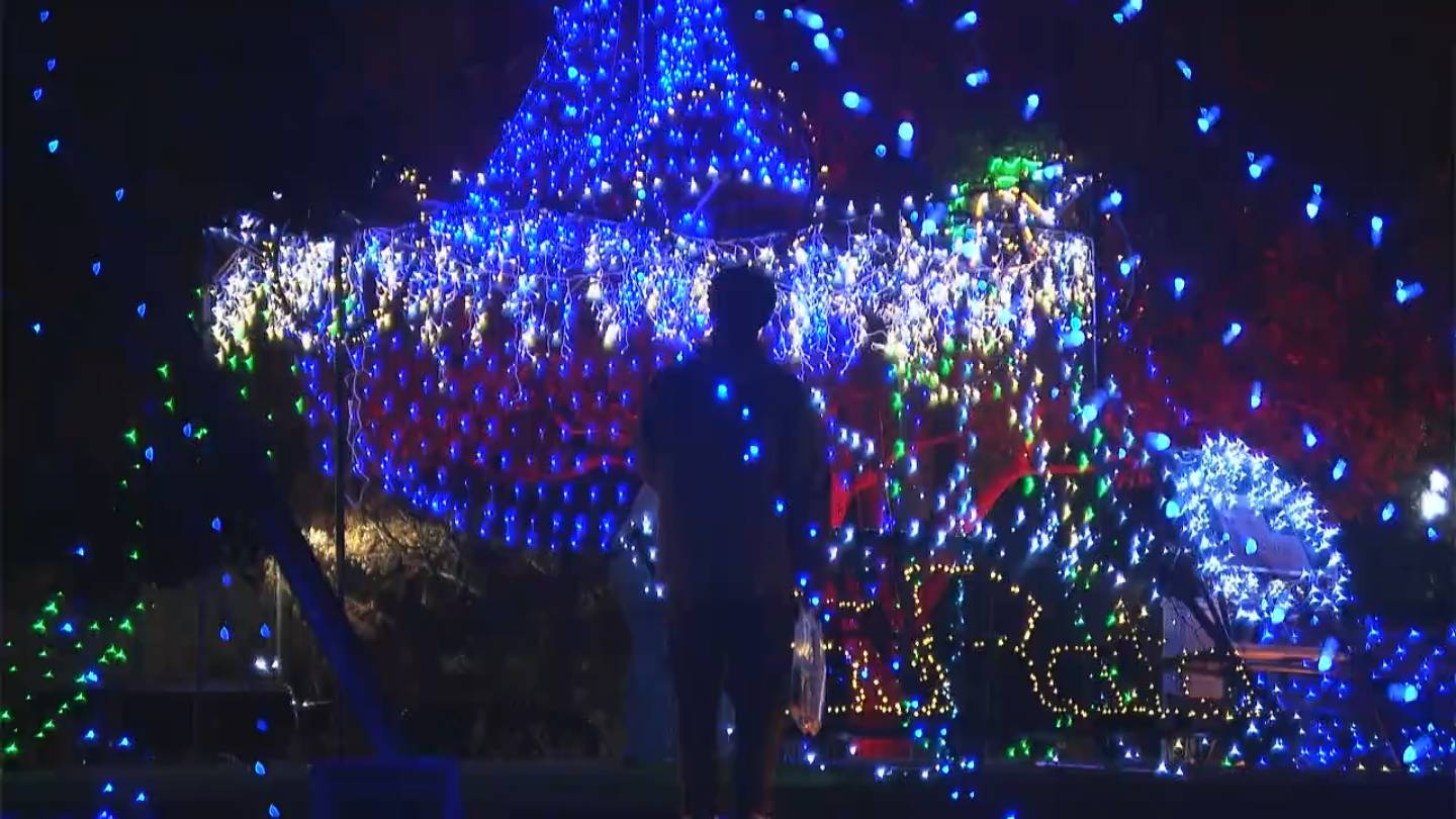 クリスマス前に岡山村田製作所がイルミネーションを地域に開放 約4300