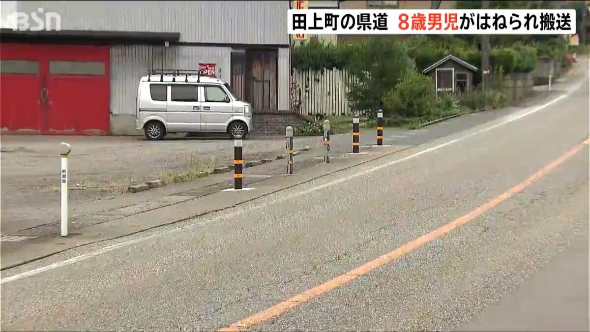 サムネイル_新潟県田上町の県道で小3男児が軽乗用車にはねられる　会社員の女を現行犯逮捕「事故を起こしたことに間違いありません」と容疑認める