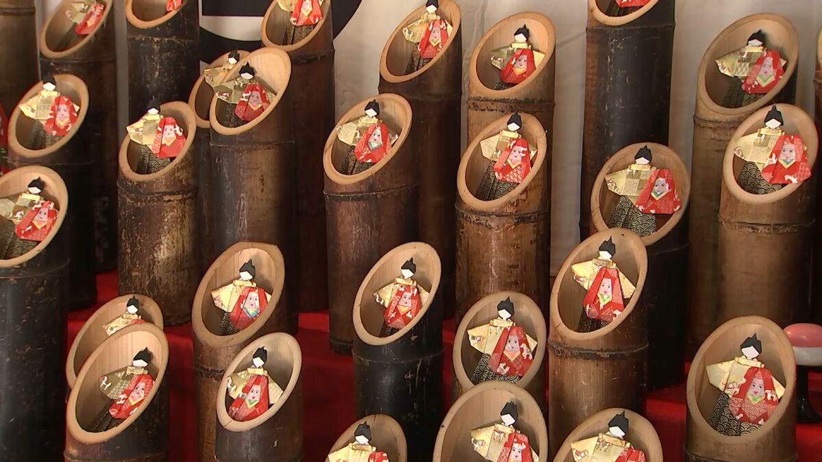 「岡藩城下ひなまつり」始まる　市内38か所でひな人形展示　大分・竹田市