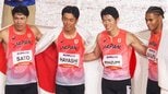 男子4×400mリレーで日本が金メダル獲得！ アジア記録保持者の“マイル侍”が12年ぶりの快挙【アジア大会】|TBS NEWS DIG