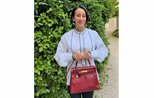 【 中村江里子 】　エルメスのバッグ「ケリー」を修理　「紐や鍵のカバー190€」「Maquillage 305€」「早速使っています」|TBS NEWS DIG