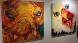 【関東初】自閉症の画家 石村嘉成さんの作品展 新作はじめ200点以上 横浜赤レンガ倉庫で開催中|TBS NEWS DIG
