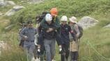 【訓練】北アルプス立山・弥陀ヶ原の「噴火警戒レベル2」を想定…標高2450mの室堂で警察・消防・自衛隊など10機関30人が緊急救助訓練　富山　|　富山のニュース｜天気・防災｜チューリップテレビ