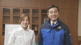 サッカー・パリ五輪代表の北川ひかる選手 馳浩知事を表敬訪問 得意料理は「よだれ鶏！」と応じる　|　石川県のニュース｜MRO北陸放送