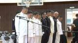 63年前、奄美大島で墜落事故 輸血用血液輸送中の自衛隊員ら13人死亡 くれないの塔慰霊祭 鹿児島|TBS NEWS DIG