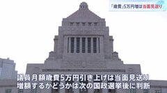 国会議員歳費「月5万円増」当面見送りへ　維新が「国民の理解が得られない」と反対| TBS CROSS DIG with Bloomberg