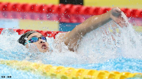17歳の小島夢貴が200m背泳ぎで優勝 個人メドレーアジア大会代表が“前哨戦”制す【ジュニアオリンピックカップ】|TBS NEWS DIG